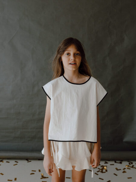 Fusta-pantalon din bumbac